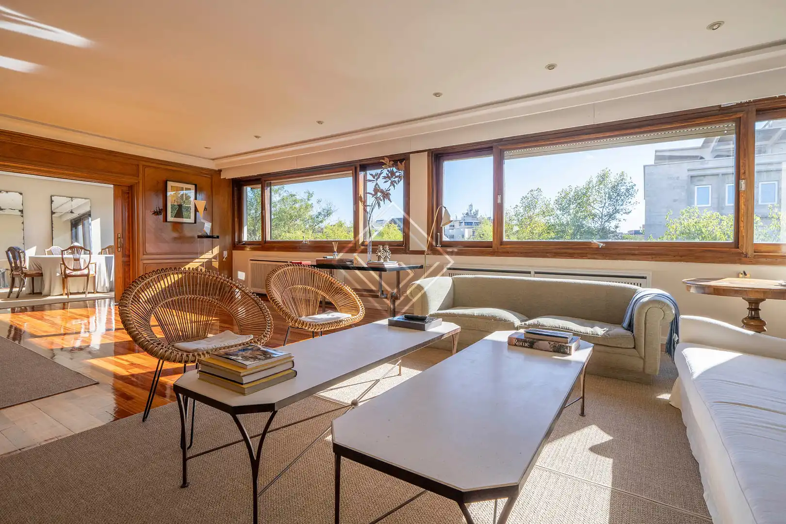Sala de estar de Piso en venta en Chamartín