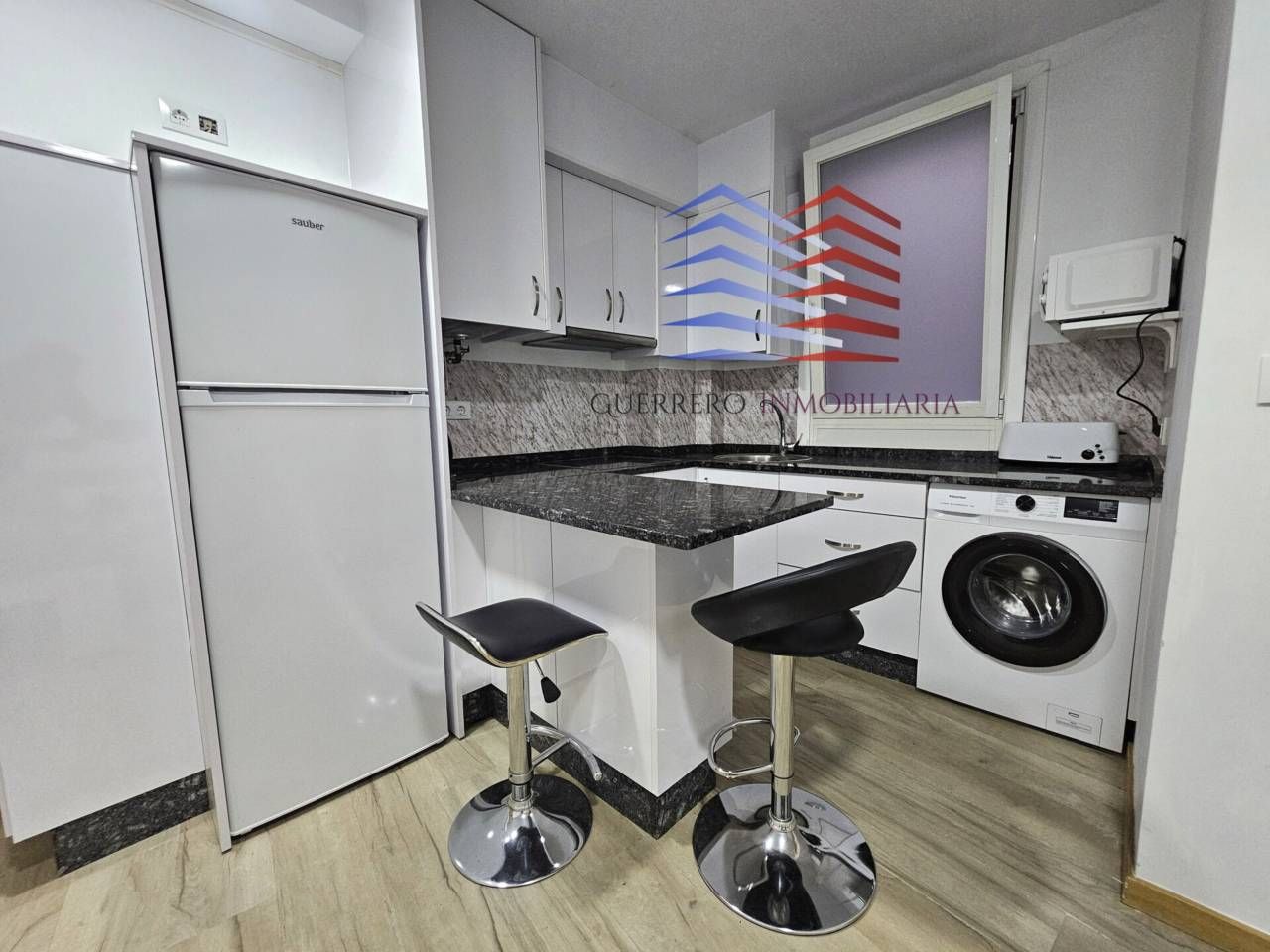 Kitchen of Apartment to rent in Ourense Capital   with Heating and Furnished