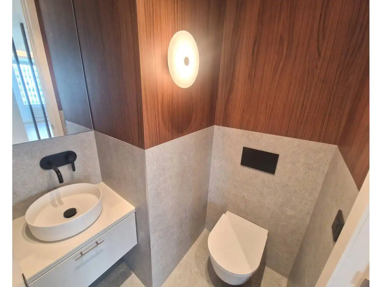Badezimmer von Wohnung zum Verkauf in Madrid mit Klimaanlage, Heizung und Terrasse