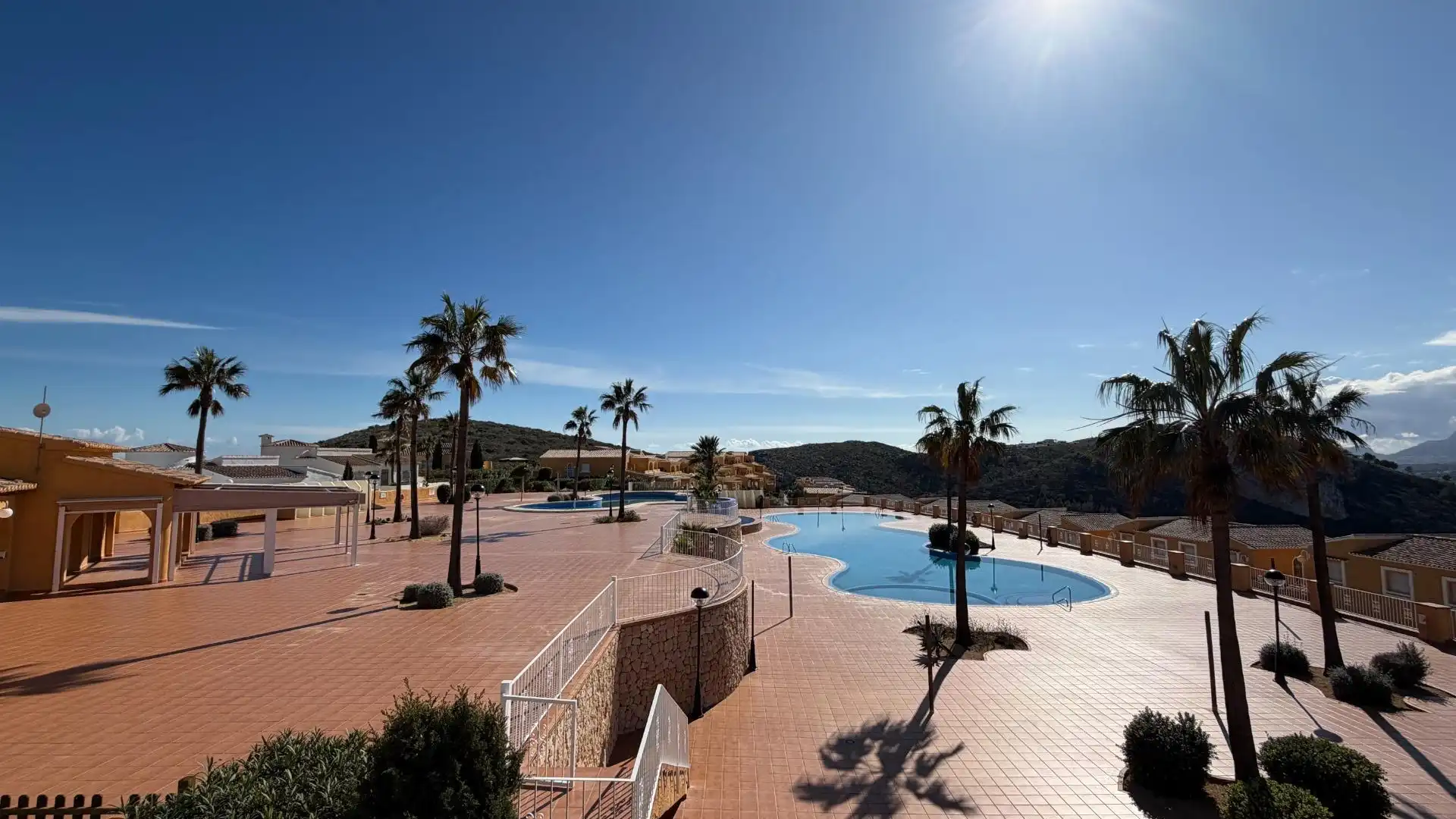 Swimming pool of Apartments for sale in Benitachell / El Poble Nou de Benitatxell  with Air Conditioner, Private garden and Terrace