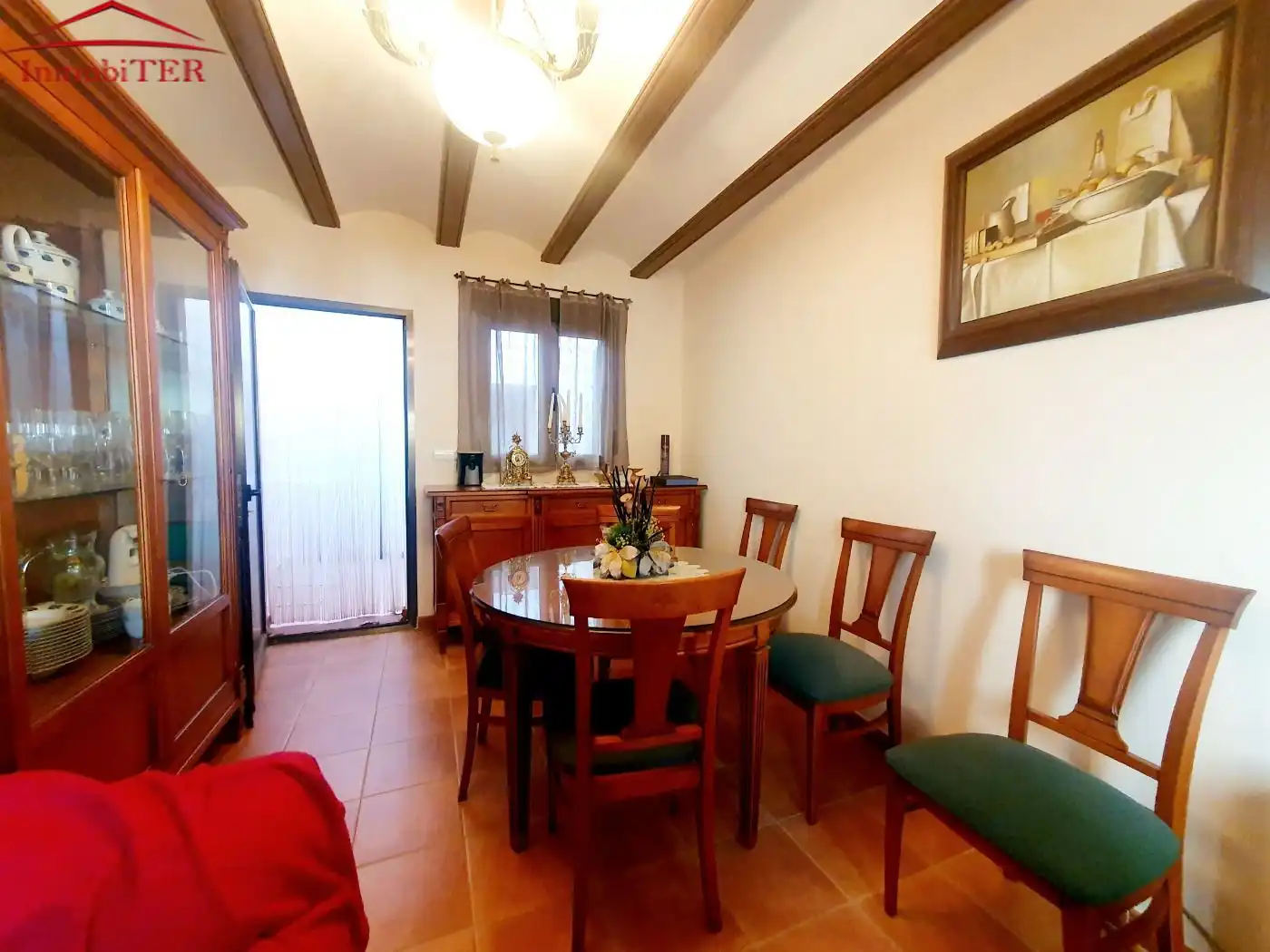 Comedor de Casa o chalet en venta en Alfambra con Calefacción, Terraza y Trastero