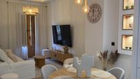 Dining room of Flat for sale in  Sevilla Capital  with Air Conditioner, Heating and Balcony