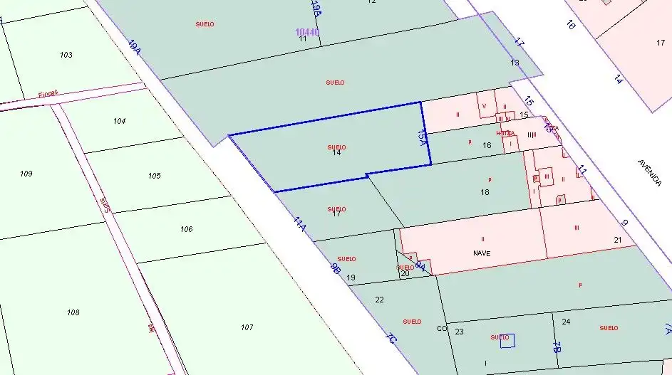 Terreno residencial en venta en Avenida Valencia 11A