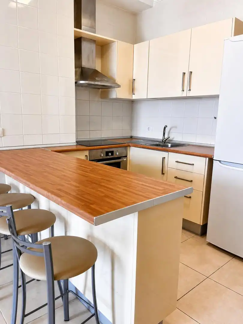Küche von Wohnung zur Miete in Santiago del Teide mit Terrasse, Möbliert und Balkon