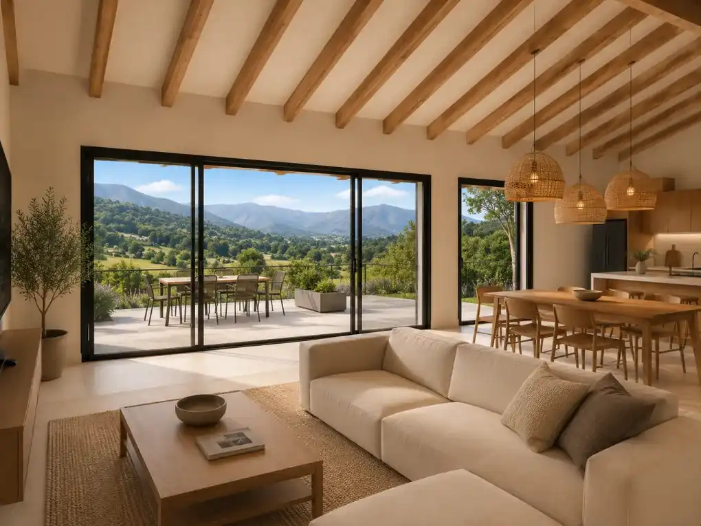 Living room of Houses for sale in Cangas de Onís  with Private garden and Terrace