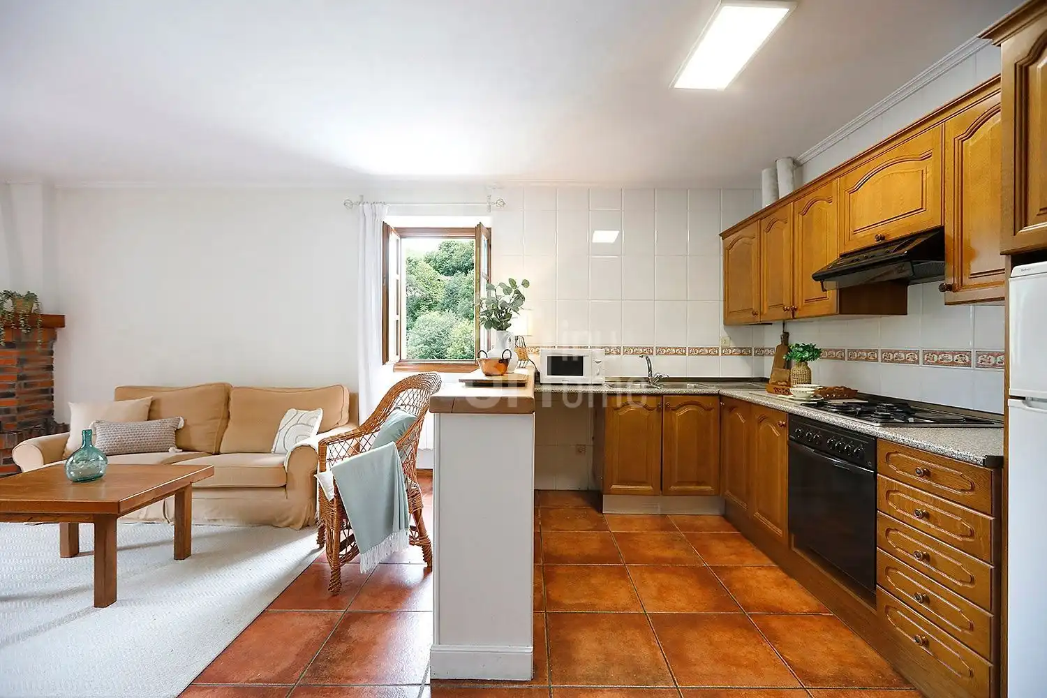 Kitchen of Flat for sale in Donamaria  with Heating, Terrace and Storage room