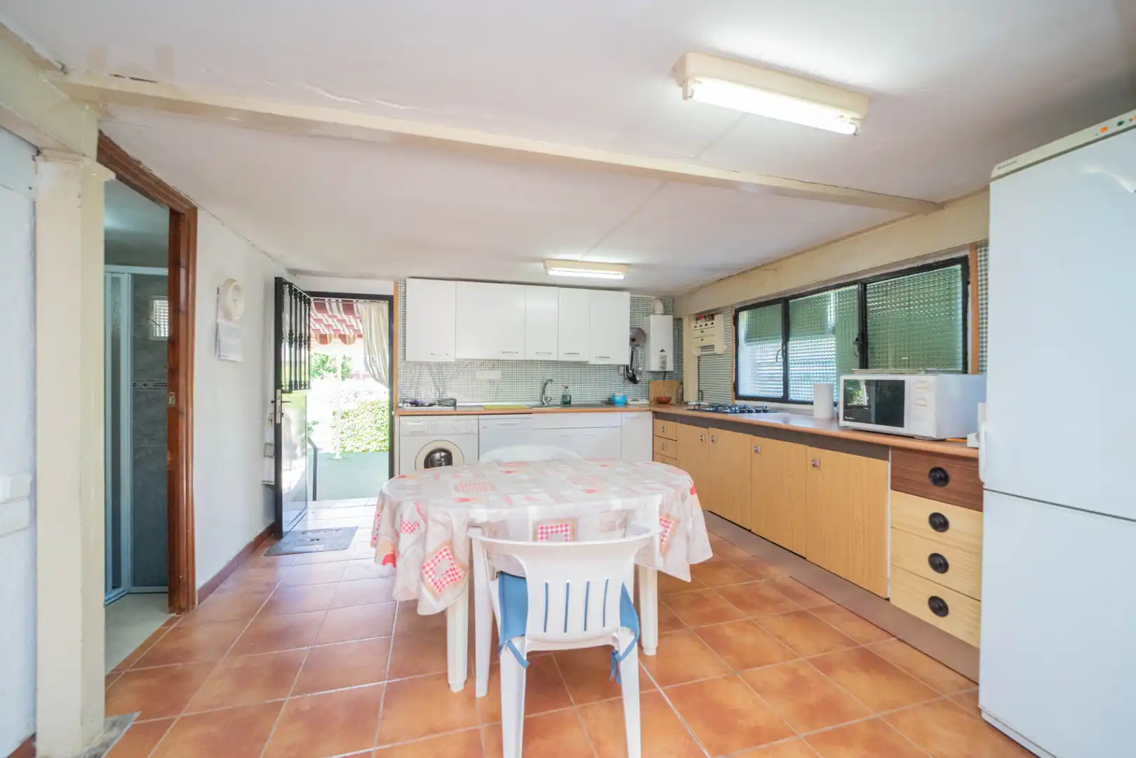 Kitchen of Houses for sale in Santa Cruz del Retamar  with Air Conditioner, Heating and Private garden