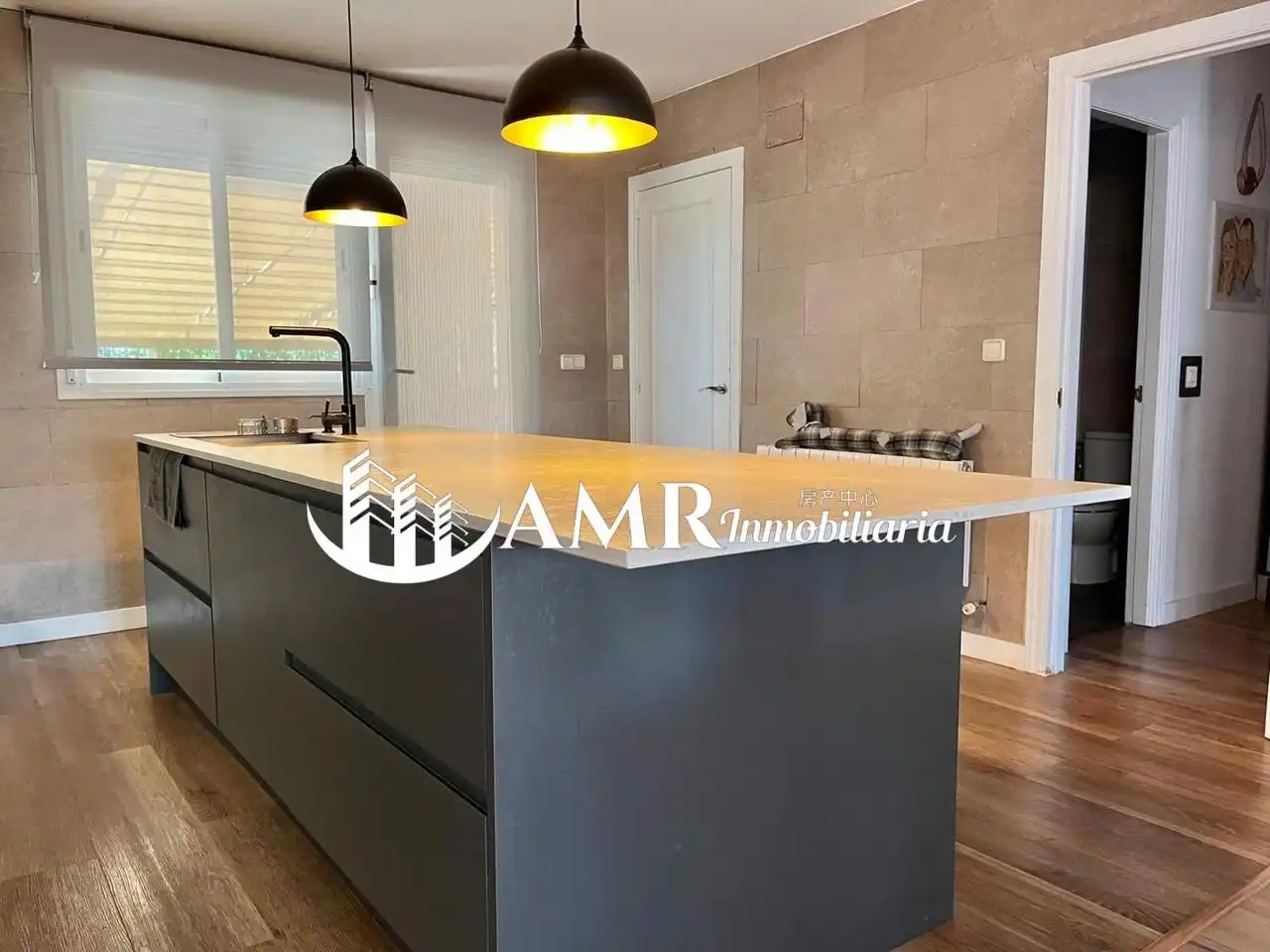 Cocina de Casa adosada en venta en Seseña con Aire acondicionado, Calefacción y Jardín privado