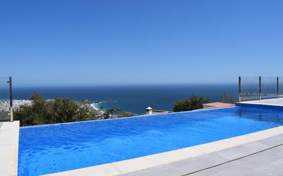 Swimming pool of House or chalet for sale in Almuñécar  with Air Conditioner, Terrace and Swimming Pool