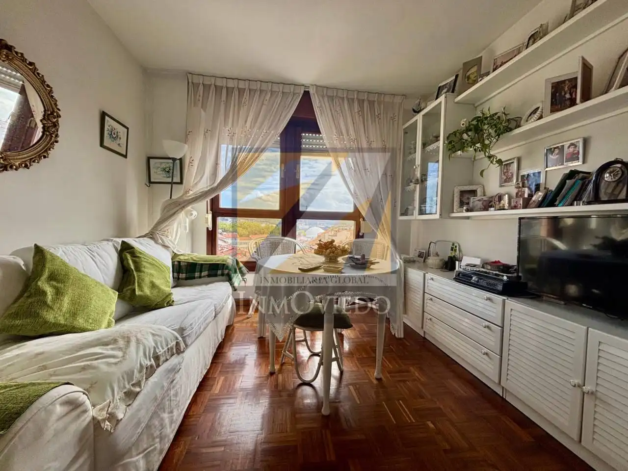 Bedroom of Flat for sale in Avilés  with Heating, Parquet flooring and Terrace