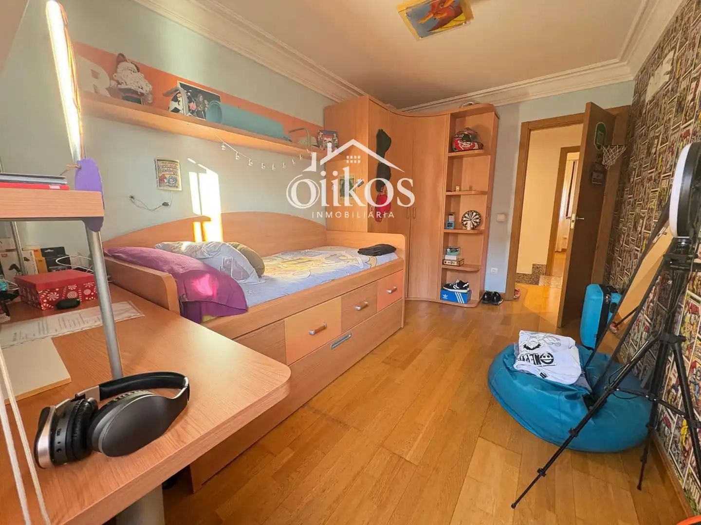 Habitación de Casa adosada en venta en Salamanca con Calefacción y Balcón