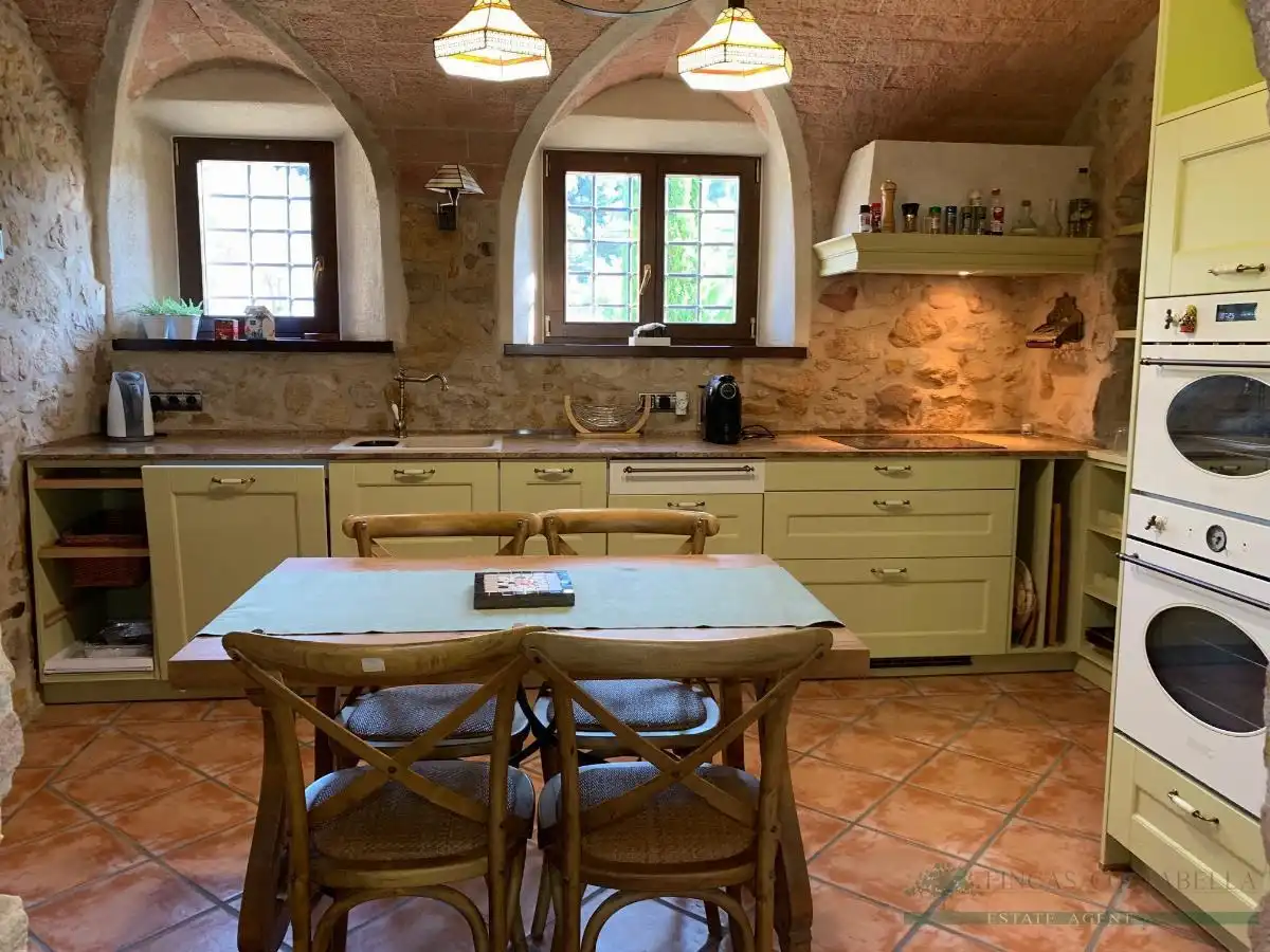 Kitchen of Country homes for sale in Castell d'Aro, Platja d'Aro i s'Agaró  with Air Conditioner, Heating and Terrace