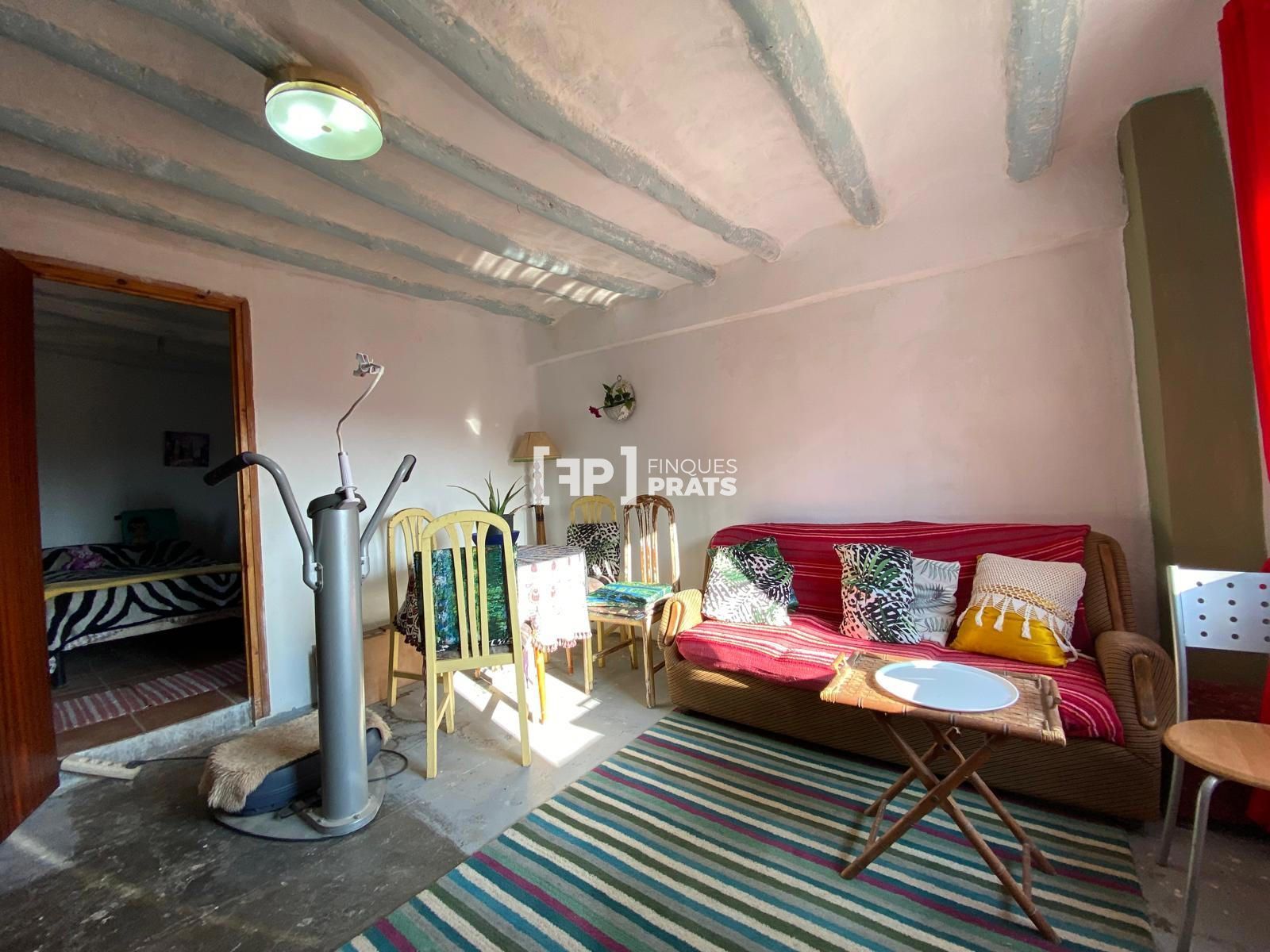 Sala d'estar de Casa o xalet en venda en Fraga amb Terrassa