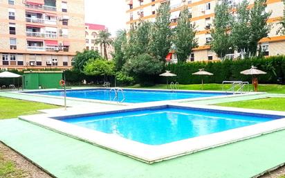 Swimming pool of Flat for sale in Alicante / Alacant  with Air Conditioner, Furnished and Oven