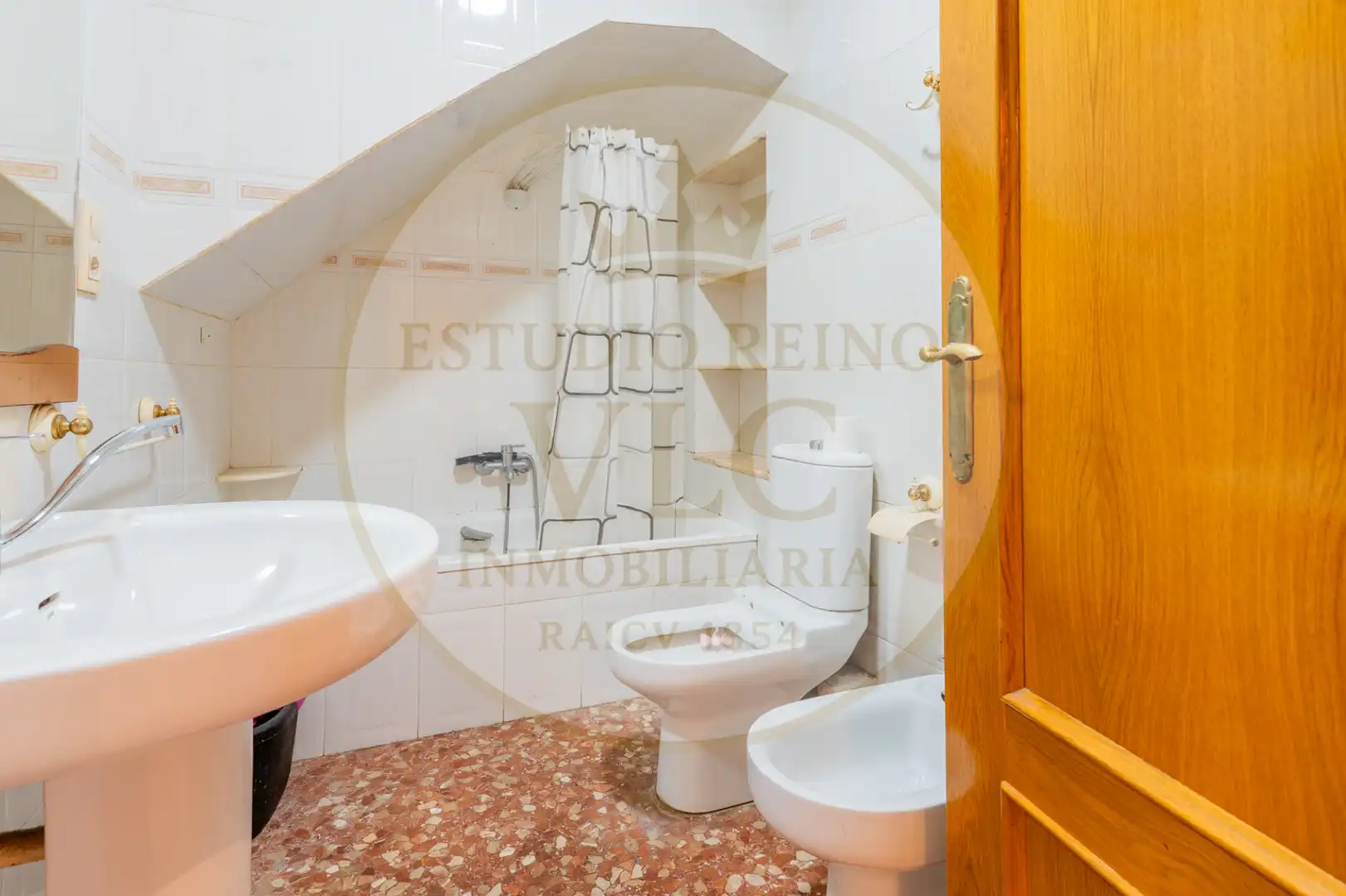 Badezimmer von Maisonette zum Verkauf in Valencia mit Terrasse und Balkon