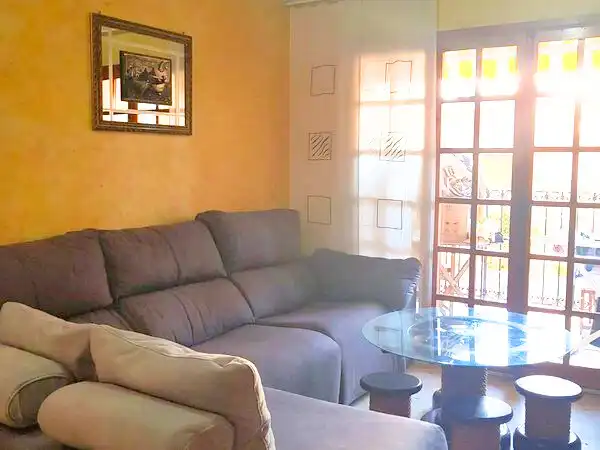 Wohnzimmer von Wohnung zum Verkauf in Alboraya mit Klimaanlage, Terrasse und Möbliert