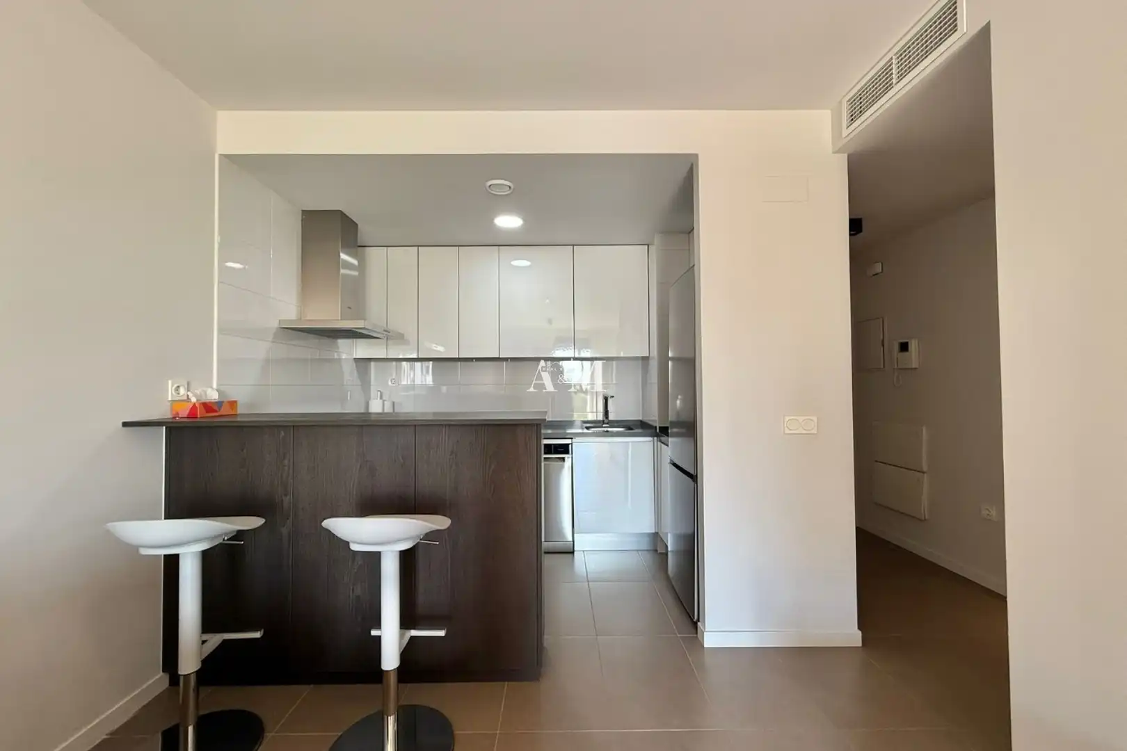 Kitchen of Flat for rent in Pilar de la Horadada  with Air Conditioner, Heating and Swimming Pool