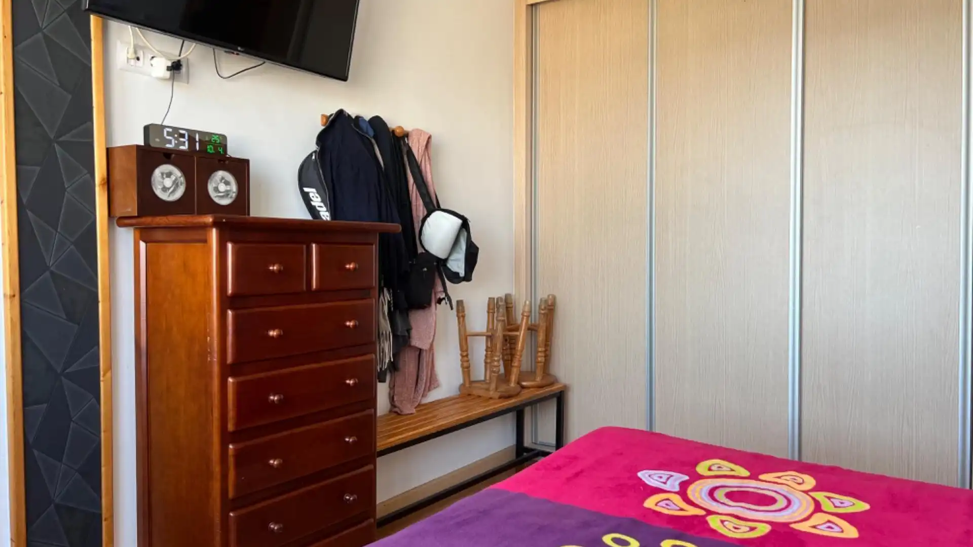 Bedroom of Flat for sale in Xinzo de Limia  with Heating