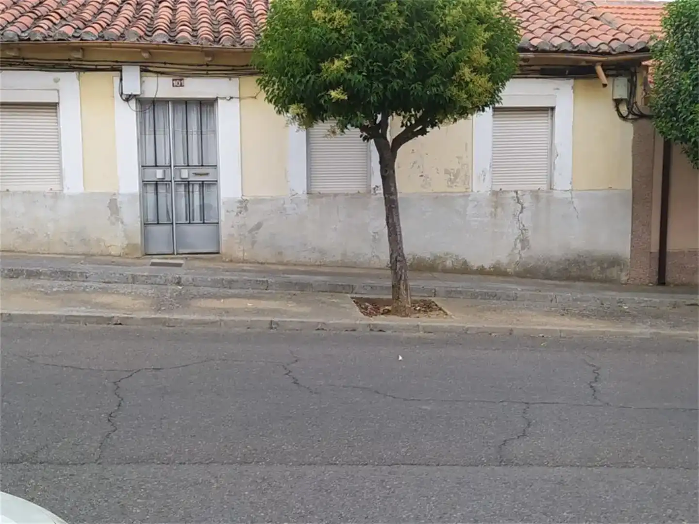 Vista exterior de Planta baixa en venda en La Bañeza  amb Jardí privat