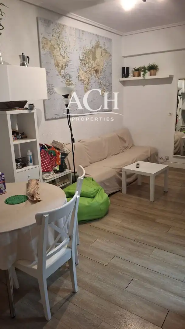 Sala de estar de Piso de alquiler en Bilbao  con Calefacción y Amueblado
