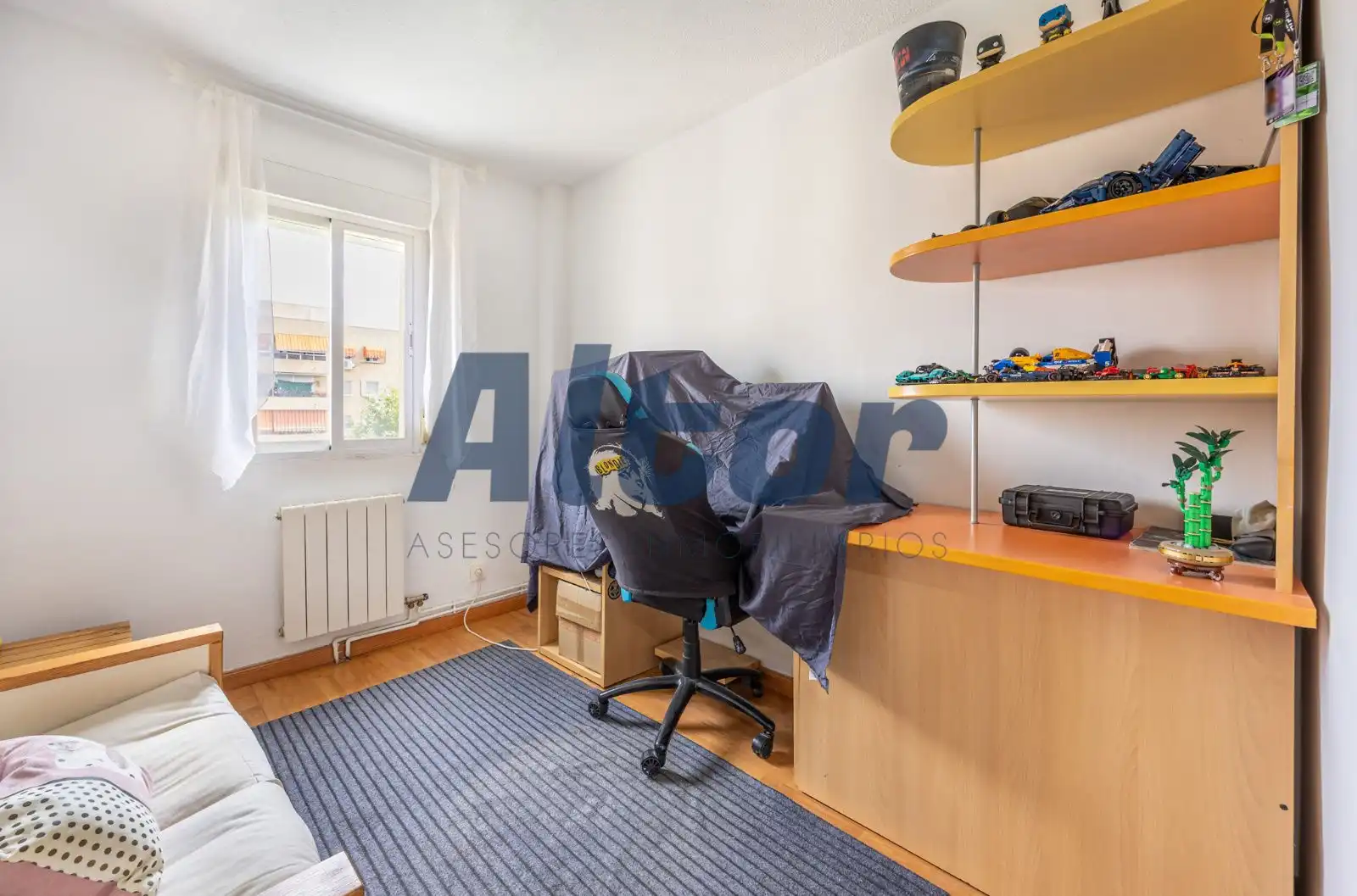 Bedroom of Flat for sale in Fuenlabrada  with Heating, Terrace and Swimming Pool
