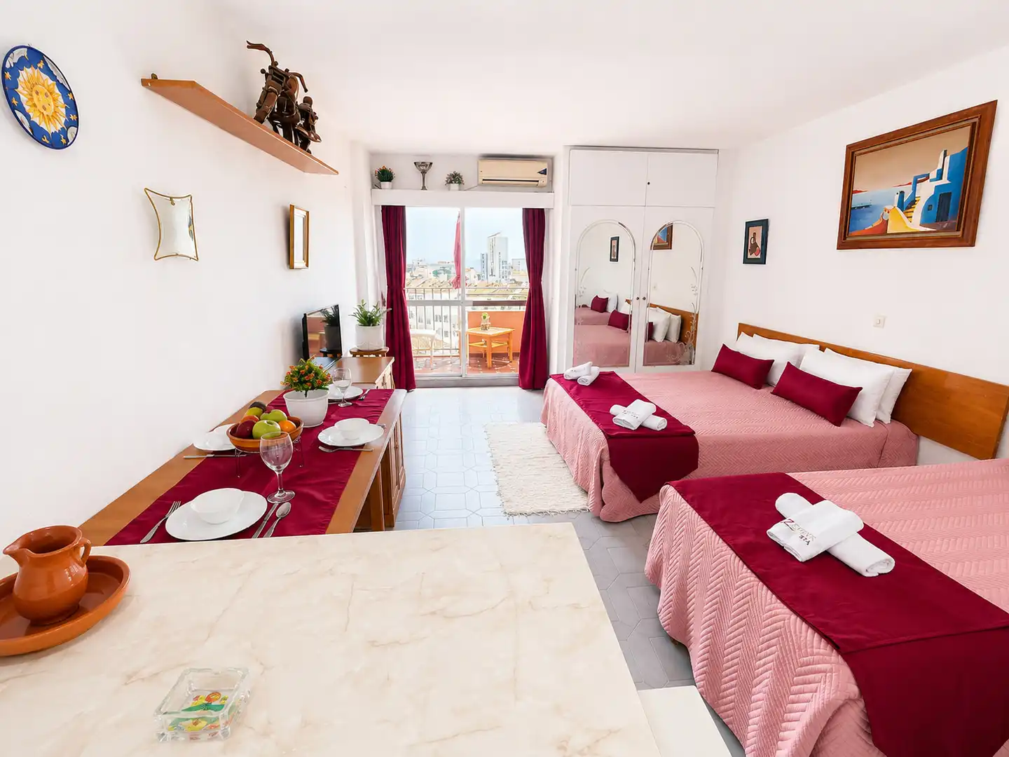 Habitación de Estudio en venta en Benalmádena con Aire acondicionado, Terraza y Amueblado
