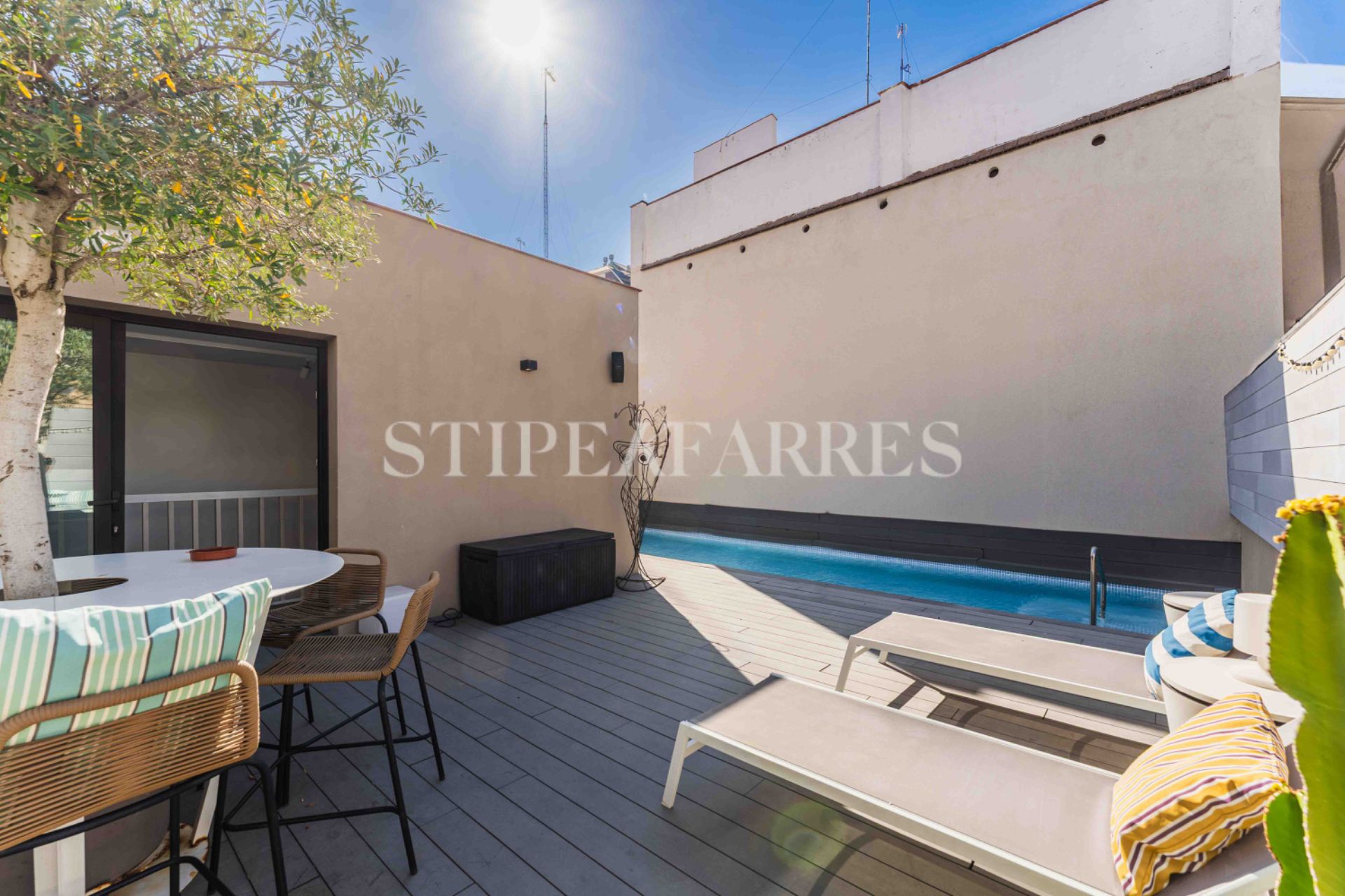 Terrassa de Casa adosada en venda en  Barcelona Capital amb Aire condicionat, Calefacció i Jardí privat