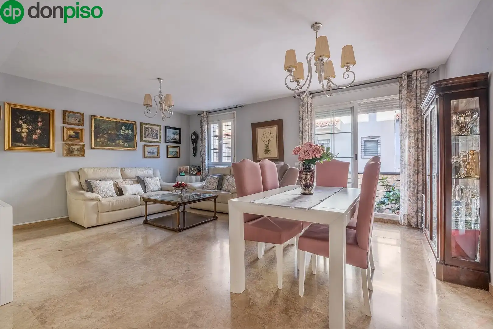 Dining room of Detached homes for sale in Armilla  with Air Conditioner, Terrace and Balcony