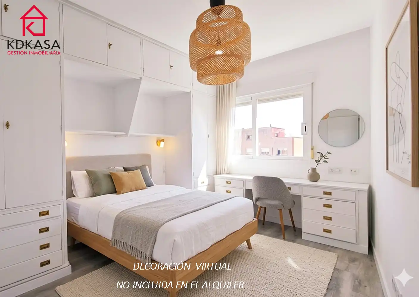 Habitación de Ático de alquiler en Madrid con Aire acondicionado, Calefacción y Terraza