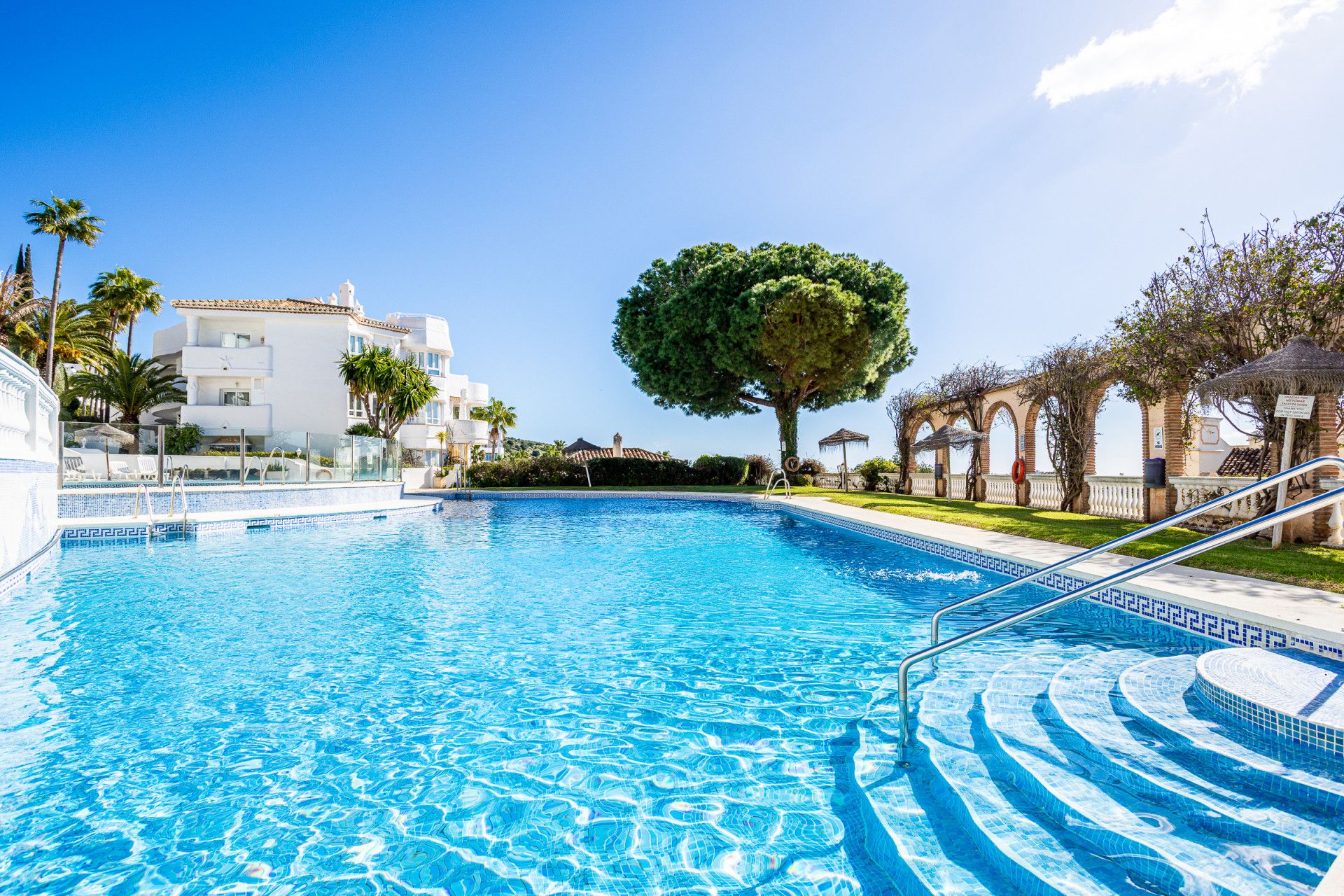 Piscina de Apartamento en venta en Mijas con Terraza, Piscina y Amueblado