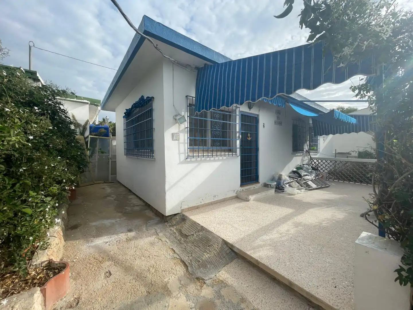 Exterior view of Houses for sale in Benidorm  with Private garden, Terrace and Furnished