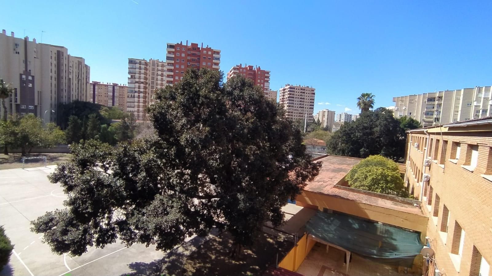 Vista exterior de Pis en venda en Málaga Capital amb Aire condicionat i Terrassa
