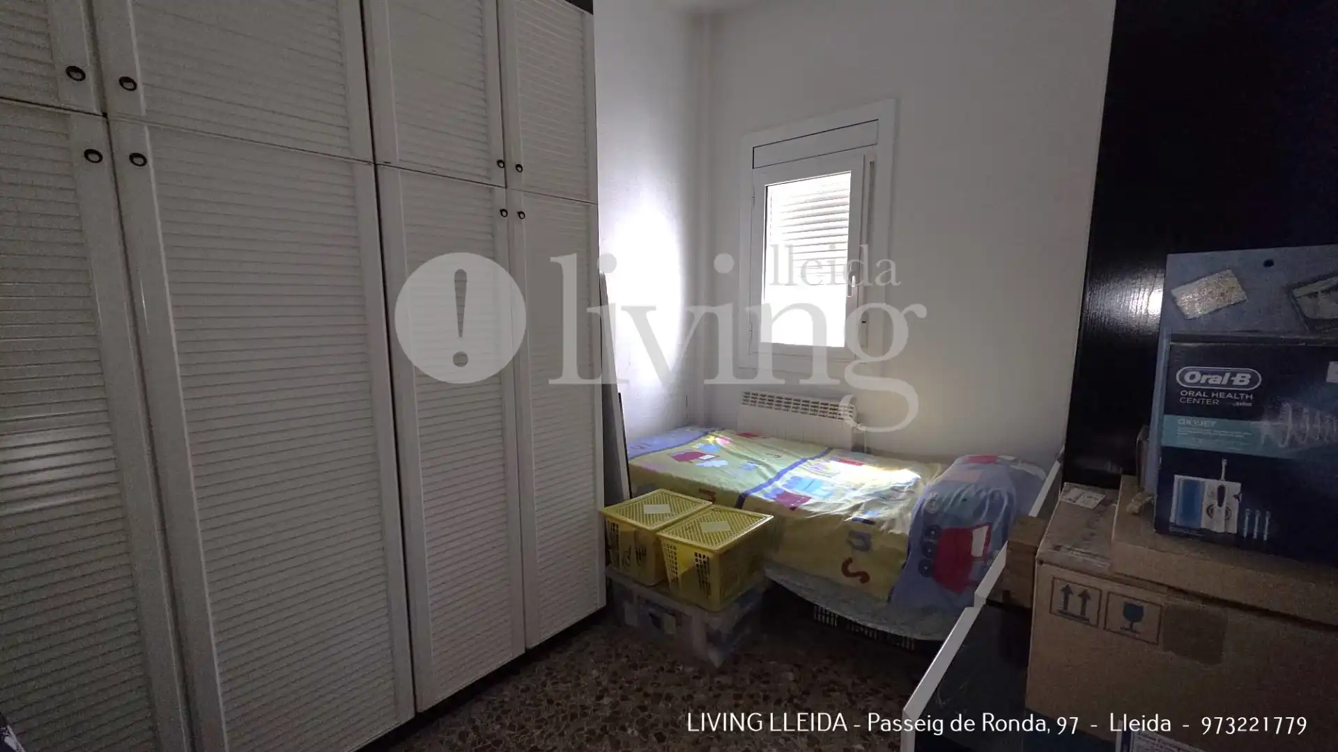 Dormitori de Pis en venda en Lleida amb Calefacció, Moblat i Balcó