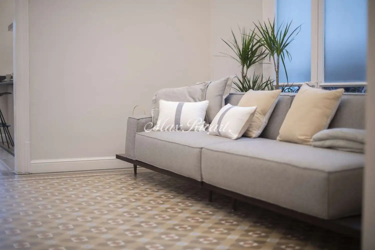 Wohnzimmer von Wohnung zur Miete in Barcelona mit Klimaanlage, Heizung und Abstellraum