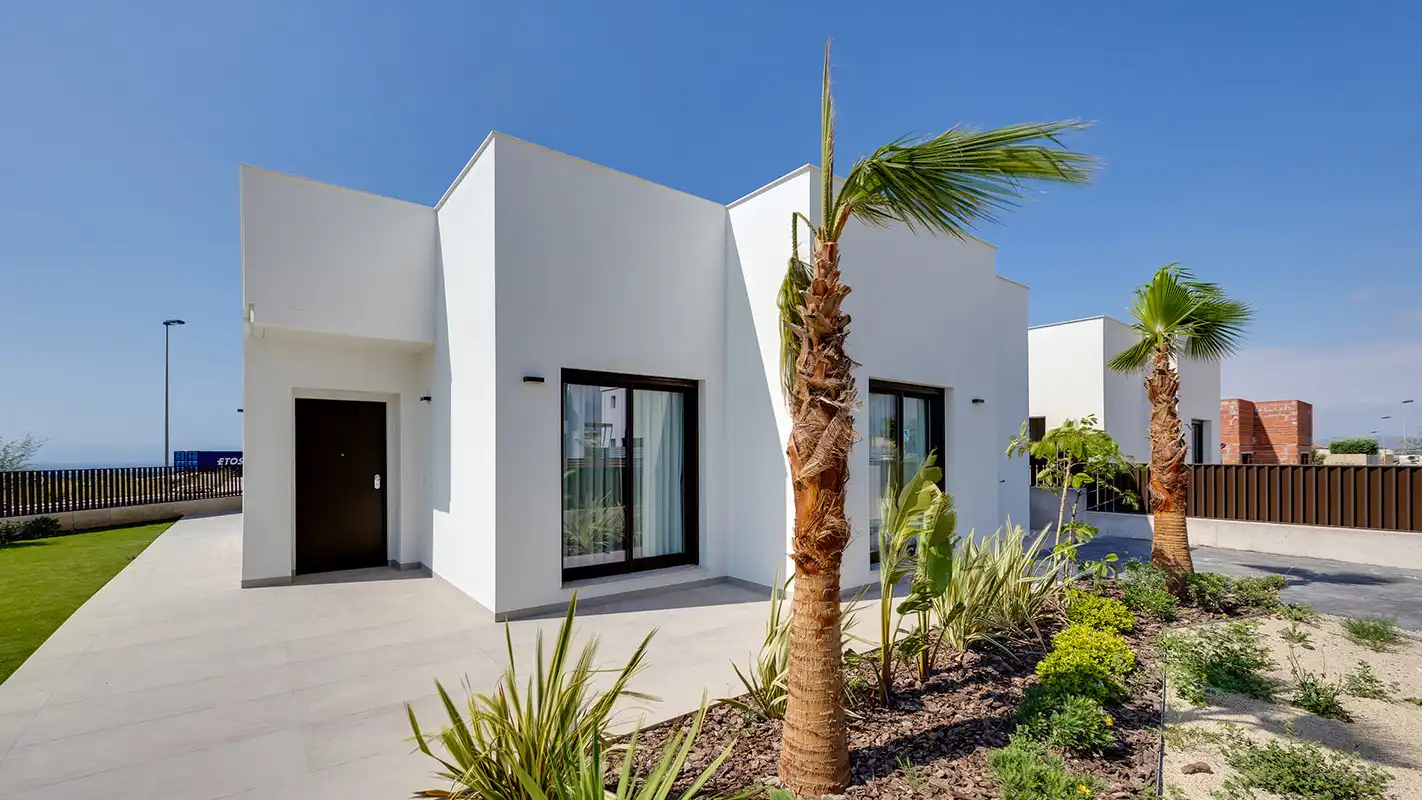 Vista exterior de Casa o chalet en venta en Mutxamel con Aire acondicionado, Calefacción y Jardín privado