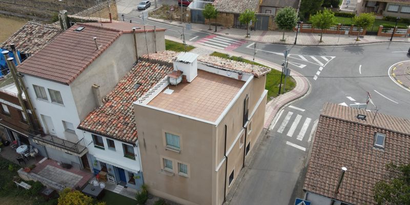 Exterior view of House or chalet for sale in Casalarreina  with Terrace and Storage room