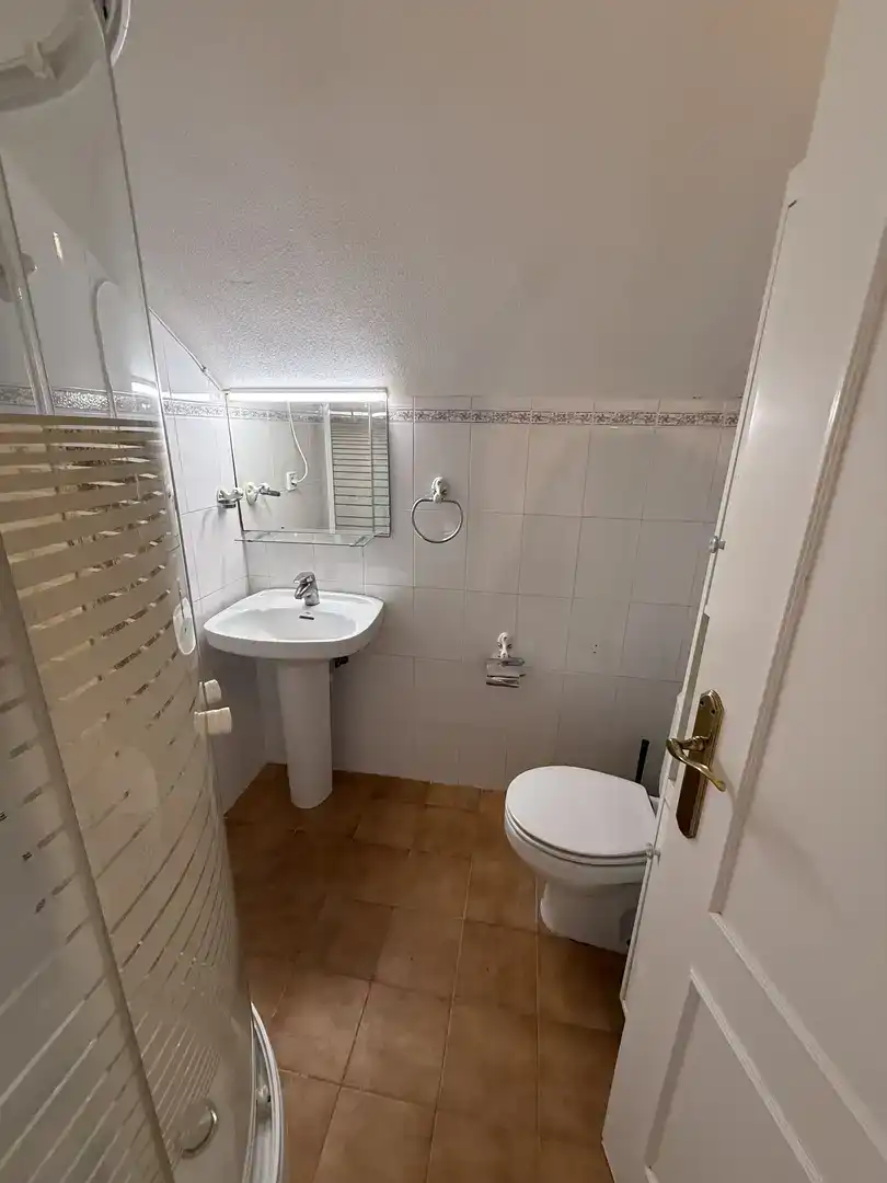 Bany de Casa o xalet en venda en Murcia amb Aire condicionat, Jardí privat i Traster