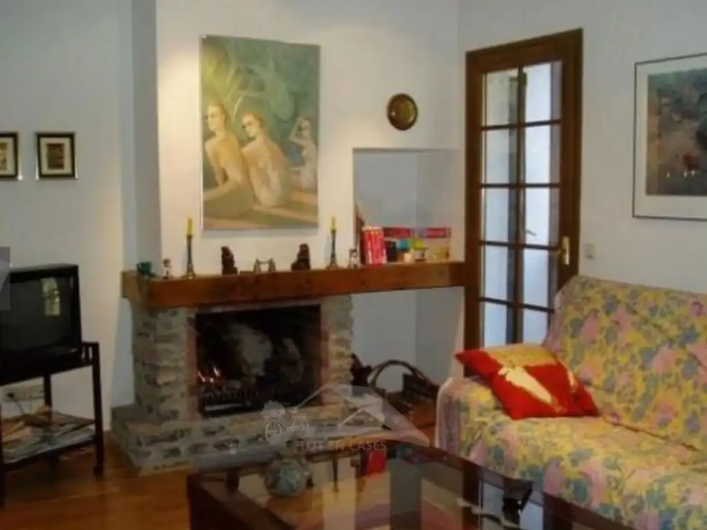Wohnzimmer von Maisonette zum Verkauf in Sort mit Terrasse