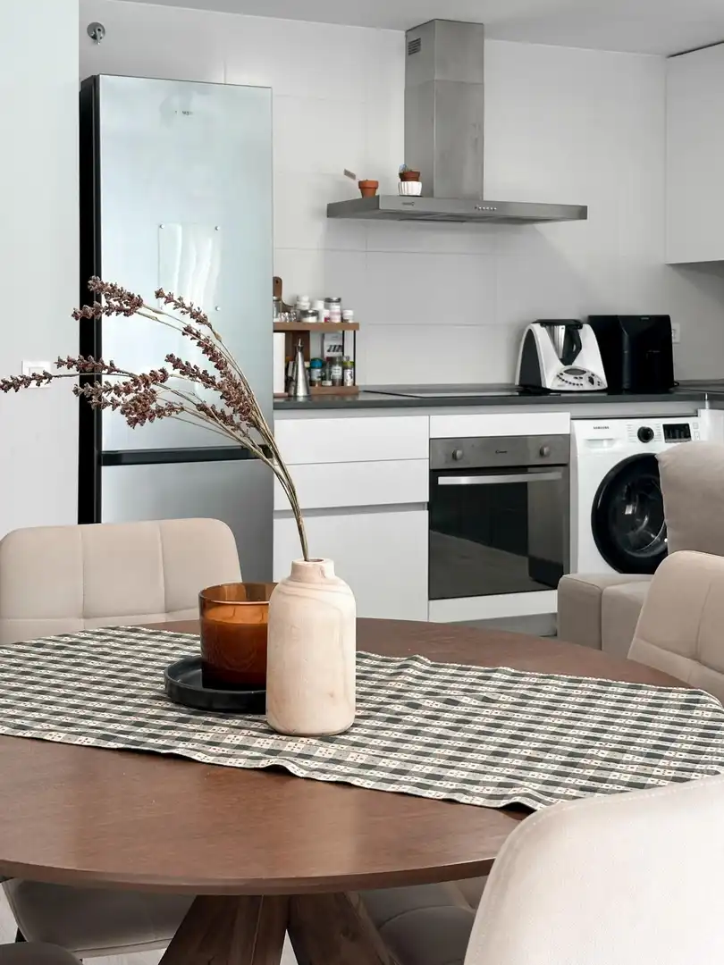 Cocina de Planta baja en venta en Mijas con Aire acondicionado, Jardín privado y Terraza