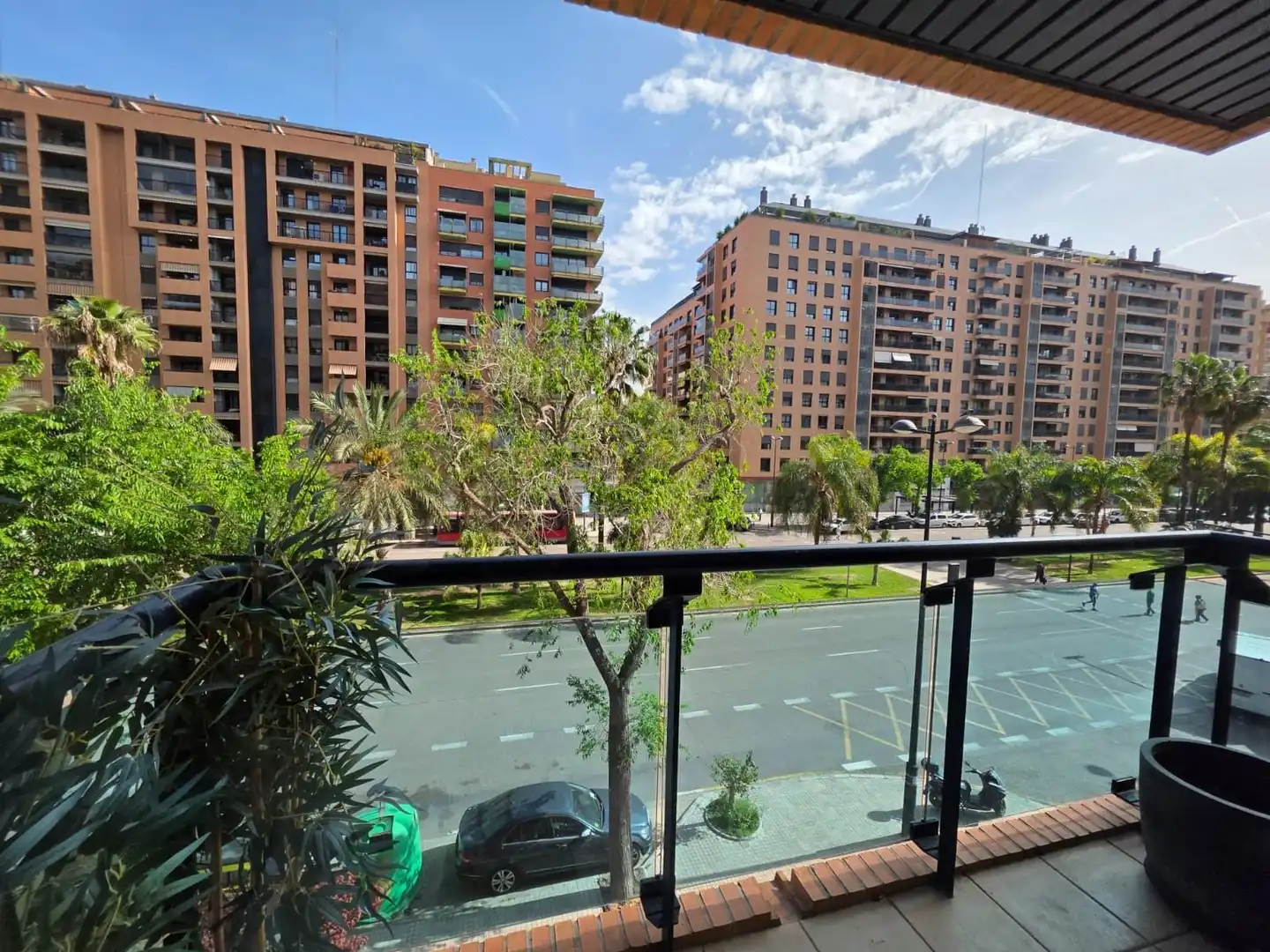 Terraza de Dúplex de alquiler en Valencia con Jardín privado, Terraza y Balcón