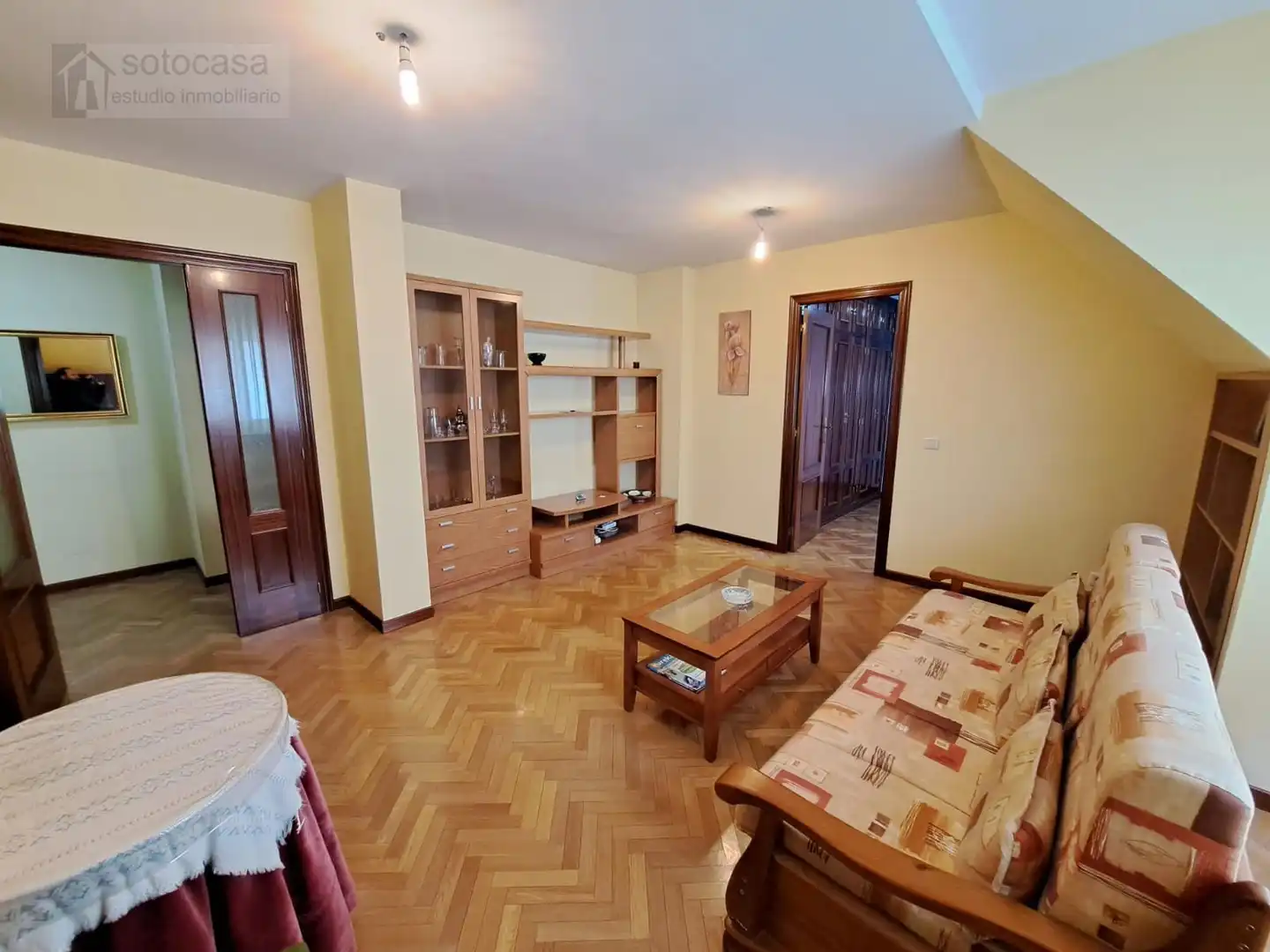 Living room of Flat for rent in Valladolid  with Heating and Furnished