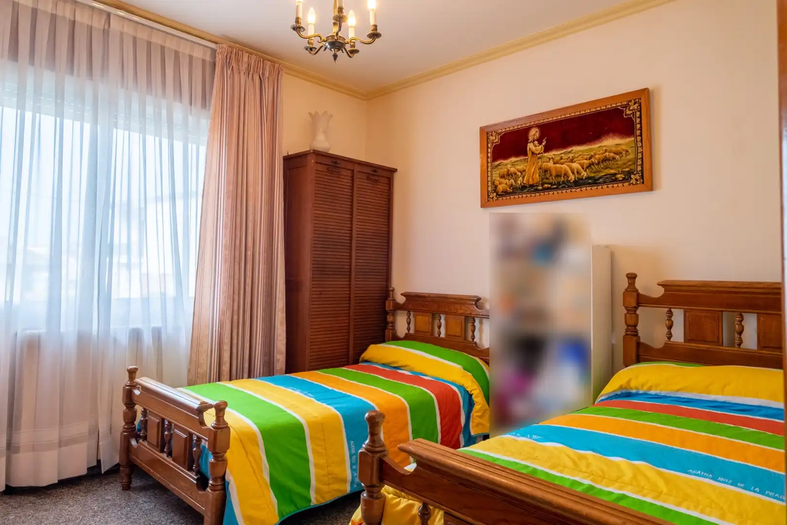 Bedroom of Houses for sale in Girona  with Heating, Terrace and Storage room