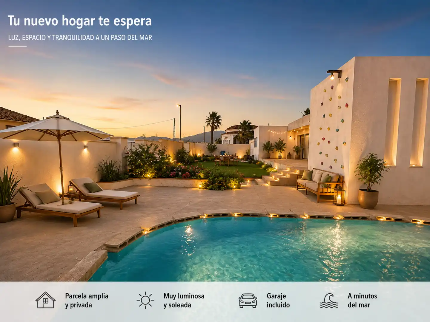 Vista exterior de Casa o chalet en venta en El Ejido con Jardín privado y Piscina