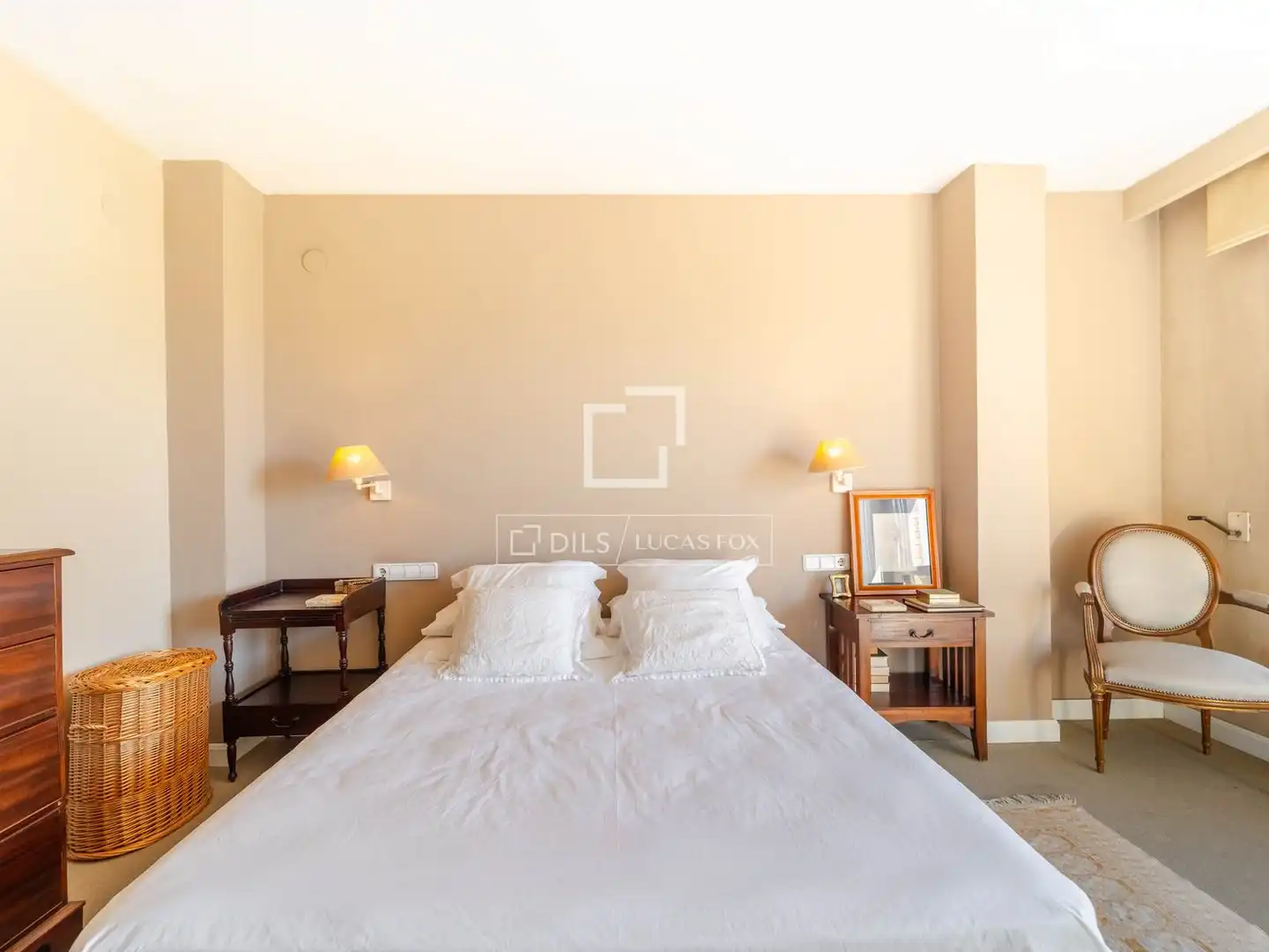 Bedroom of Flat for rent in El Pla del Real