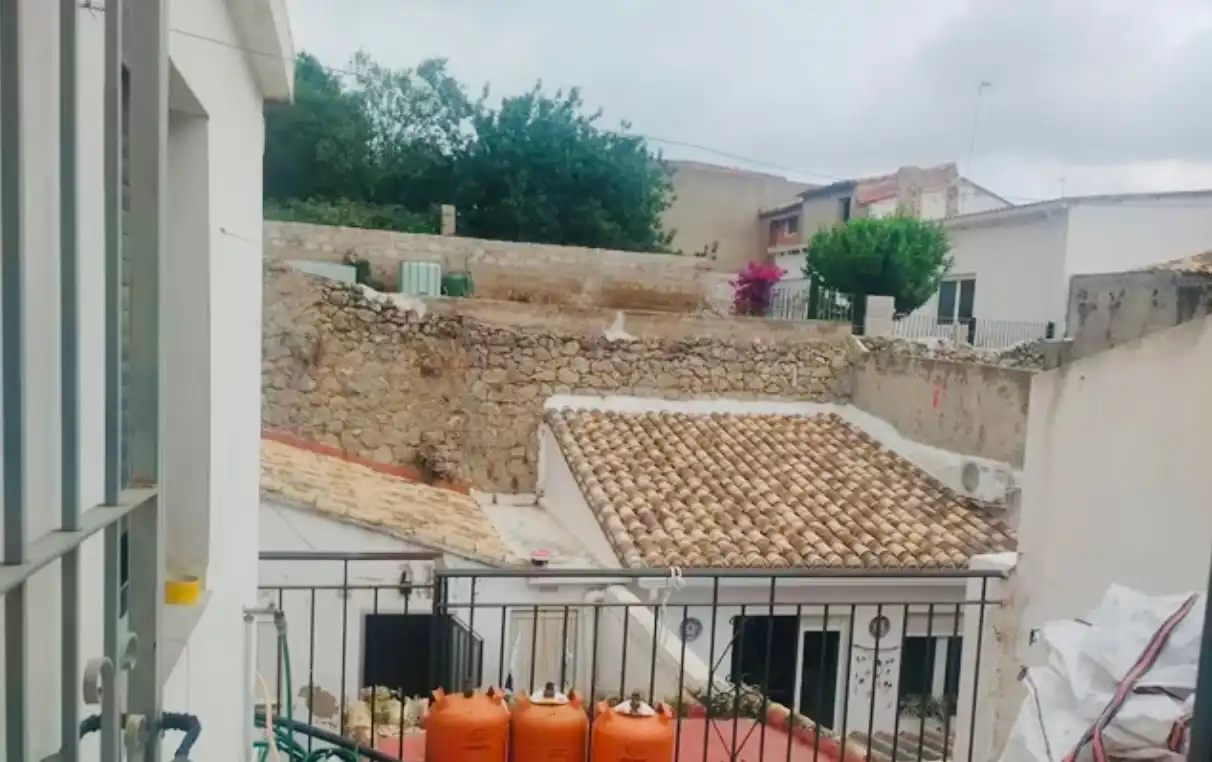 Vista exterior de Casa adosada en venta en Murla con Terraza, Trastero y Amueblado