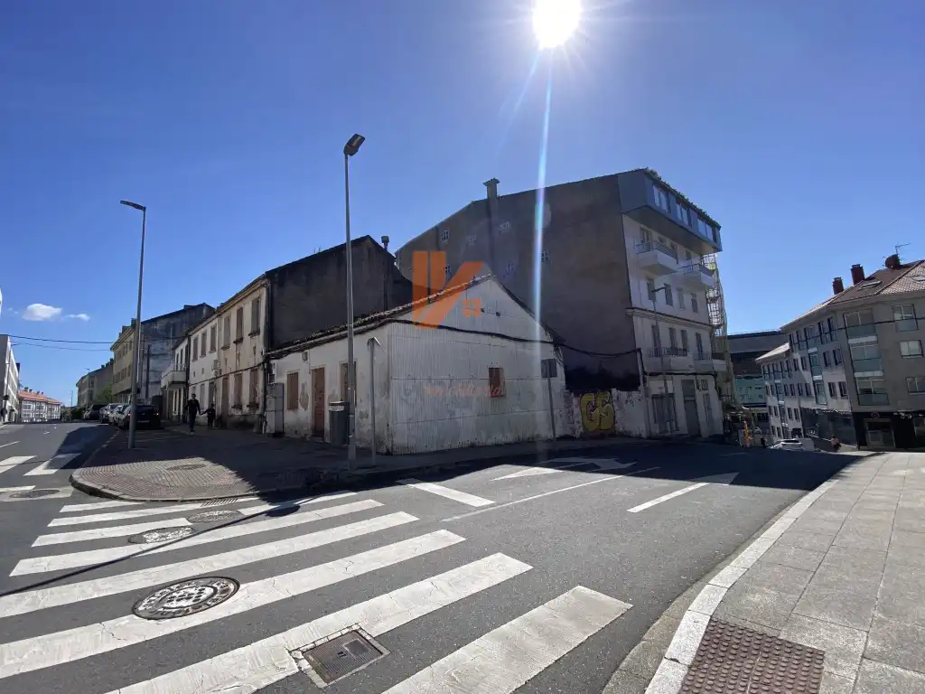 Exterior view of Houses for sale in Santiago de Compostela 