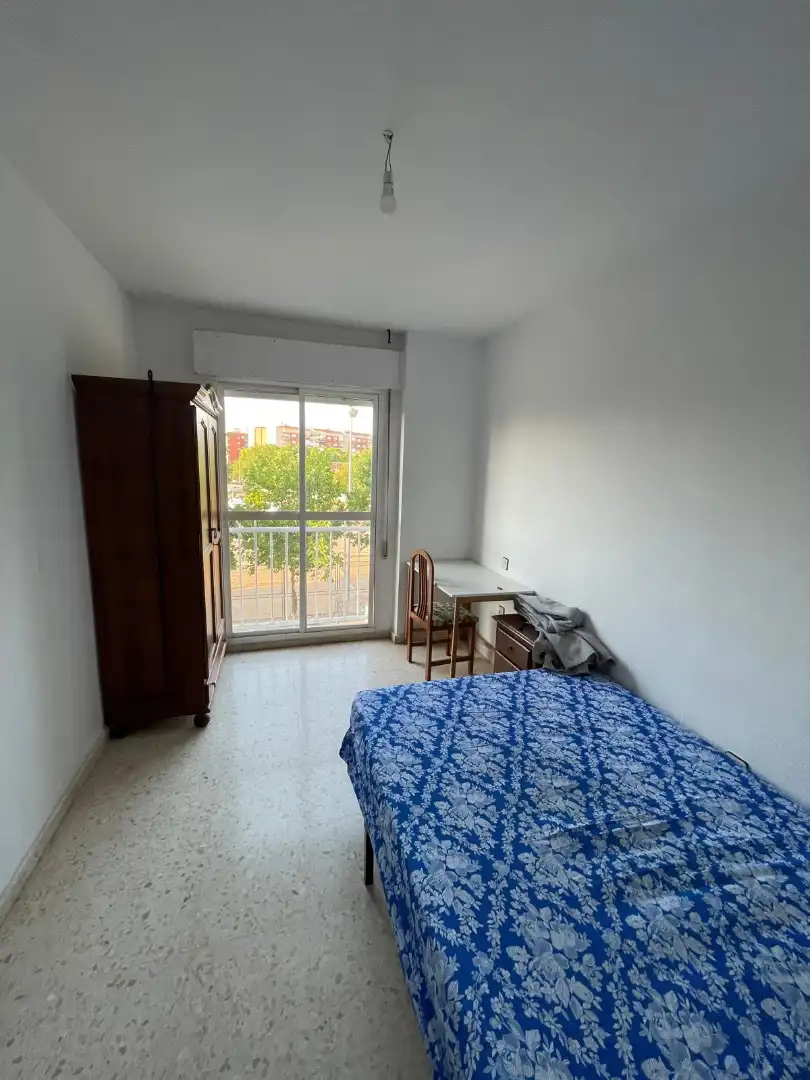 Bedroom of Flat for rent in Badajoz  with Air Conditioner, Heating and Terrace