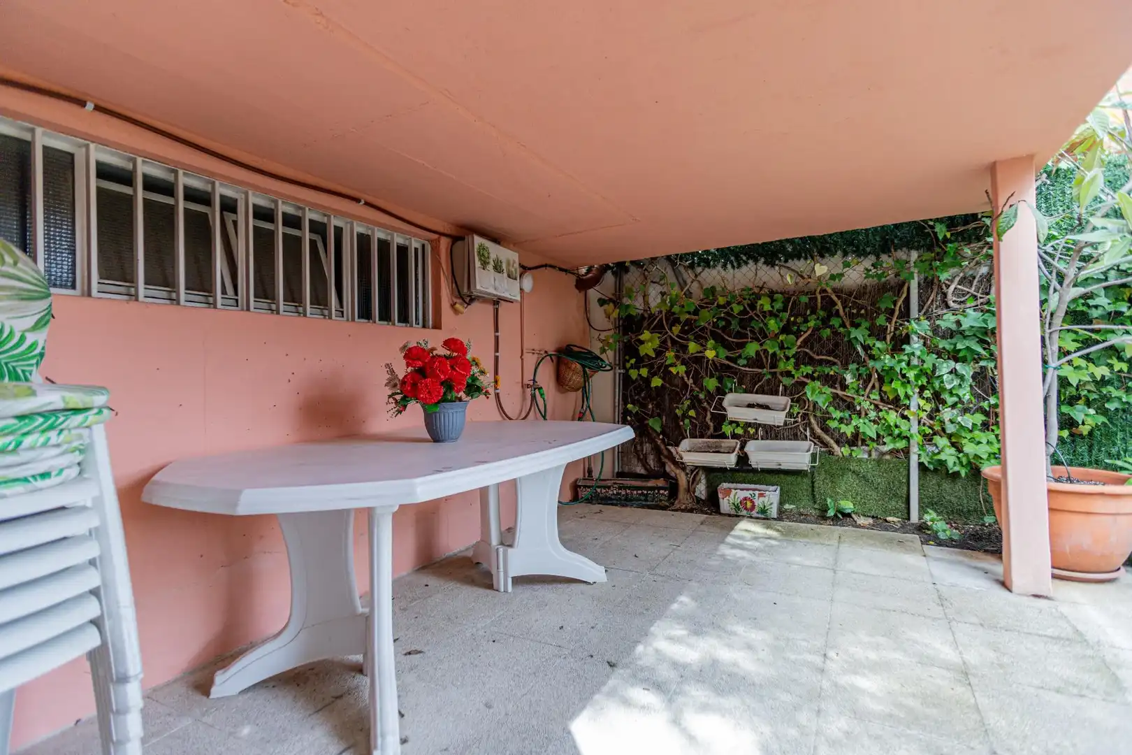 Terraza de Casa adosada en venta en Tres Cantos con Calefacción, Jardín privado y Terraza