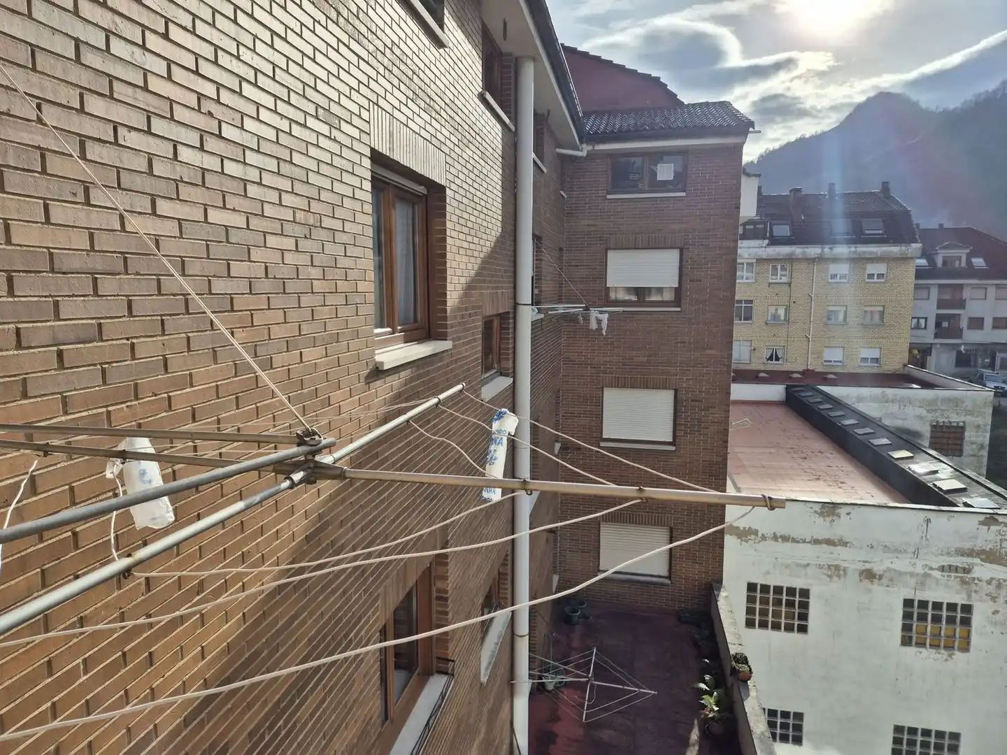 Exterior view of Flat for sale in Aller  with Terrace, Storage room and Swimming Pool