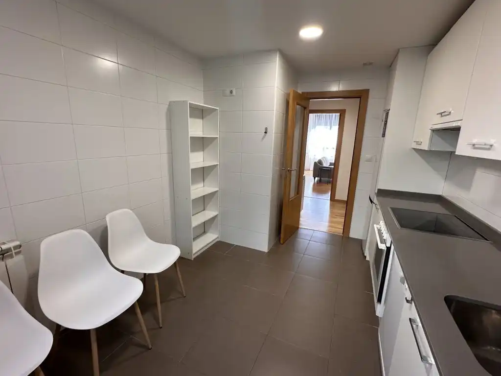 Kitchen of Apartments for rent in  Logroño  with Heating, Parquet flooring and Terrace
